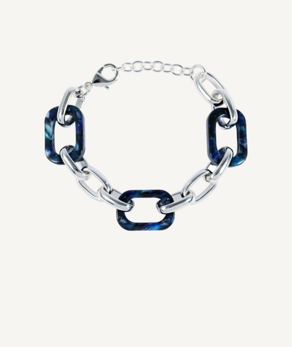 PULSEIRA ACETATO AZUL